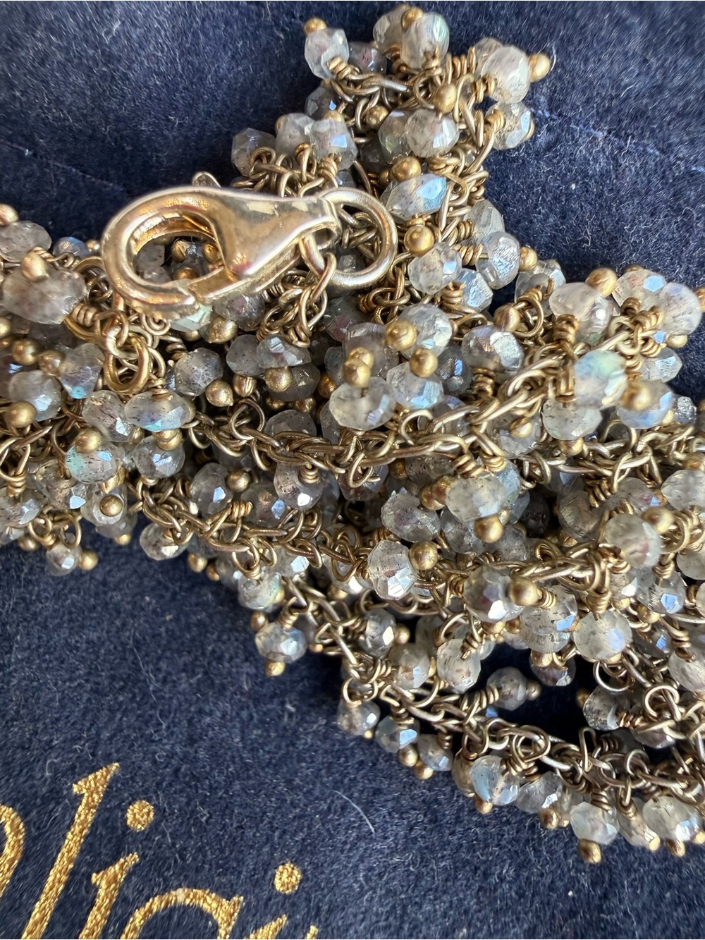 Labradorite Necklace 
Handmade by Fine Jeweler